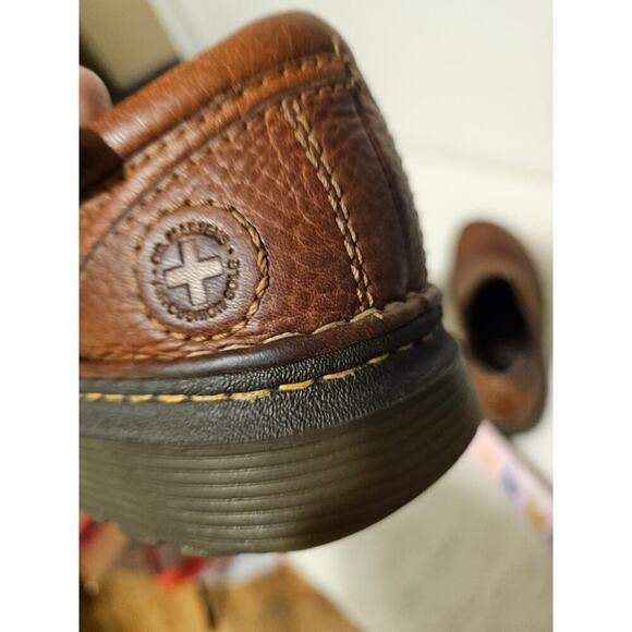Dr. Martens Brown Leather Tevin 10M Round Toe Loafers. Sturdy. Comfy. WORK‎ 0193 - Picture 4 of 13